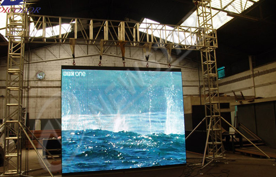 P8 SMD 3535 Full Color Outdoor Advertising Led Display Rental , High Brightness