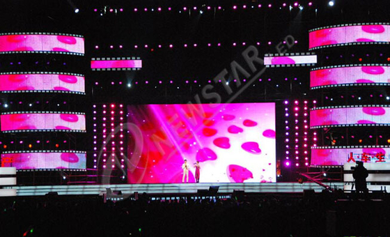 High Definition Stage Rental LED Display / Full Color LED Screen 500mm x 500mm