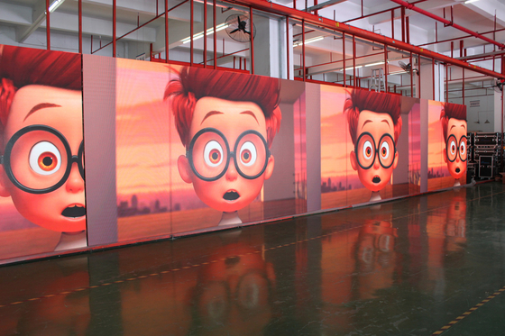 Die casting aluminum P3.91 Rental LED Display Indoor high resolution