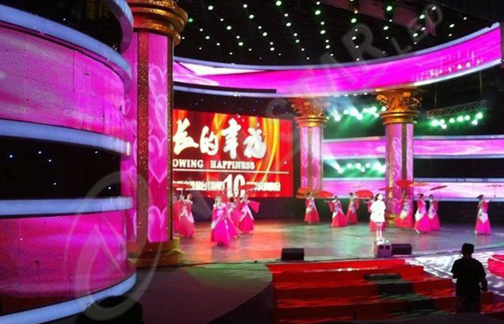 Flexible Indoor Full Color LED Screen for Stage