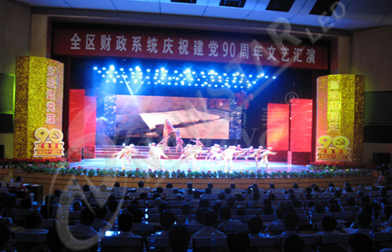 1R1G1B SMD 3 In 1 P7.62 Stage LED Screens Indoor Rental For Show