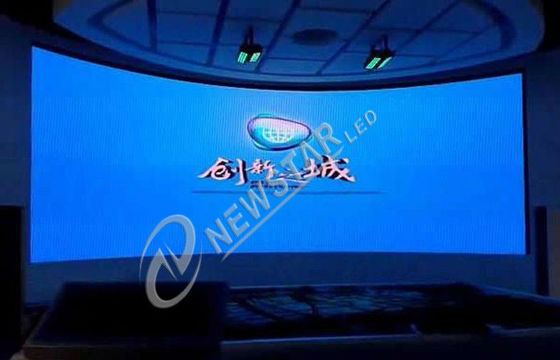 5m m interiores llevados curvado exhiben 3 en 1 imagen viva Smd3528 y el efecto video