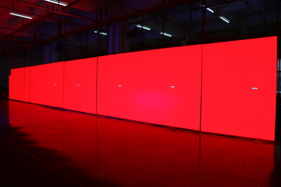 P3 fino estupendo pared video interior de 576 x de 576m m LED, exhibición llevada SMD2020 1R1G1B