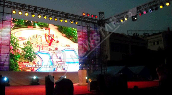 Pantalla transparente al aire libre de SMD 3535 P15.625 LED/pantalla LED de alquiler para el concierto y la demostración